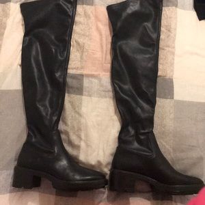 Zara black boots